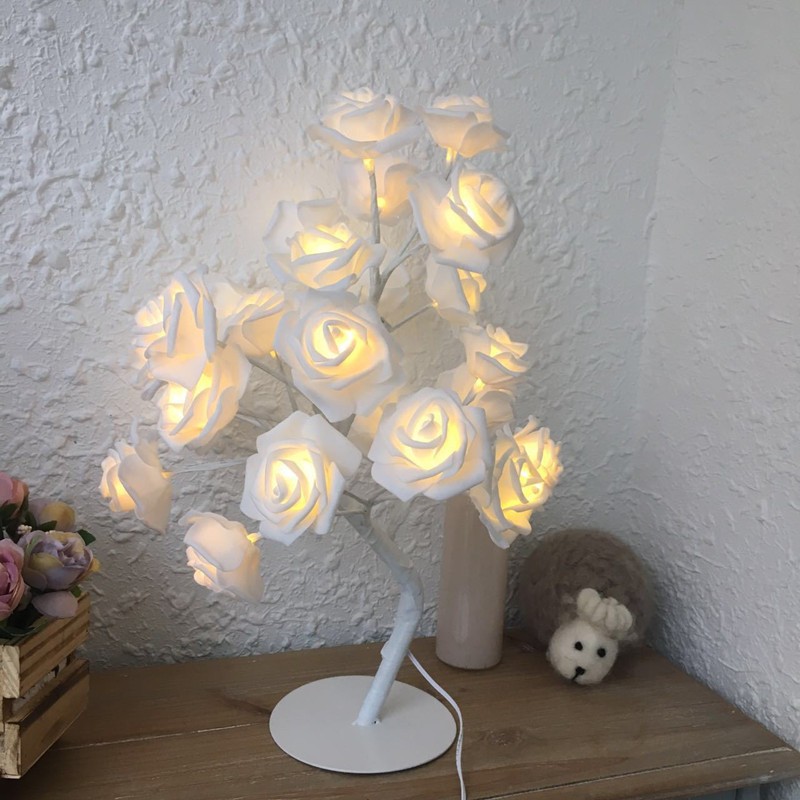 💕Forever Rose Tree Lamp - Light up Love