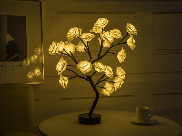 💕Forever Rose Tree Lamp - Light up Love
