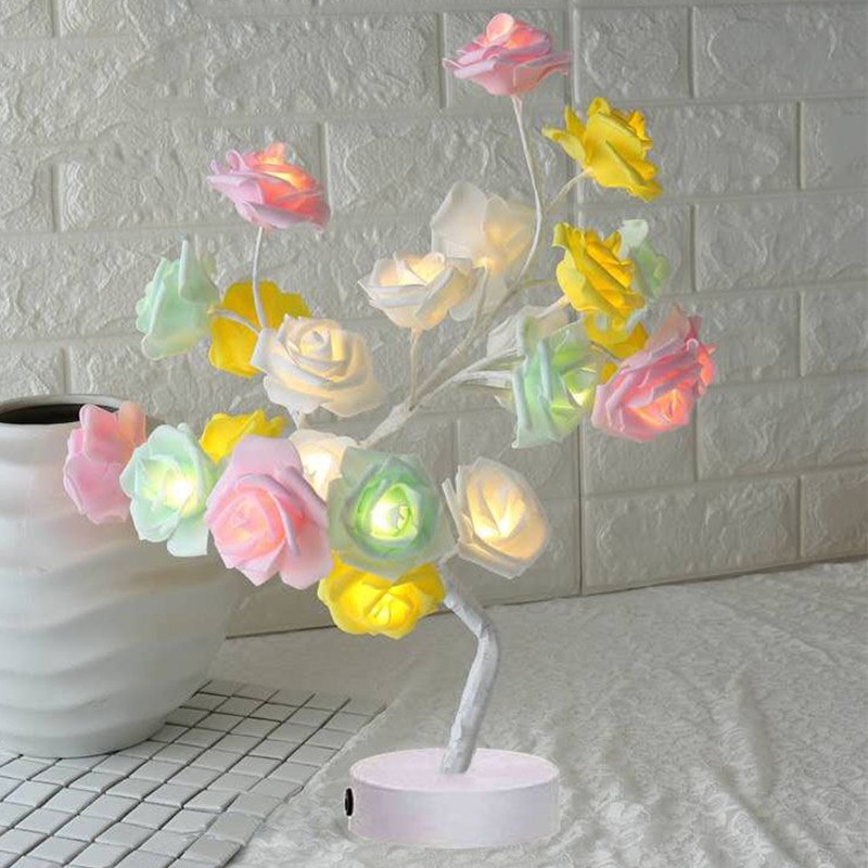 💕Forever Rose Tree Lamp - Light up Love