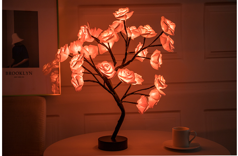 💕Forever Rose Tree Lamp - Light up Love