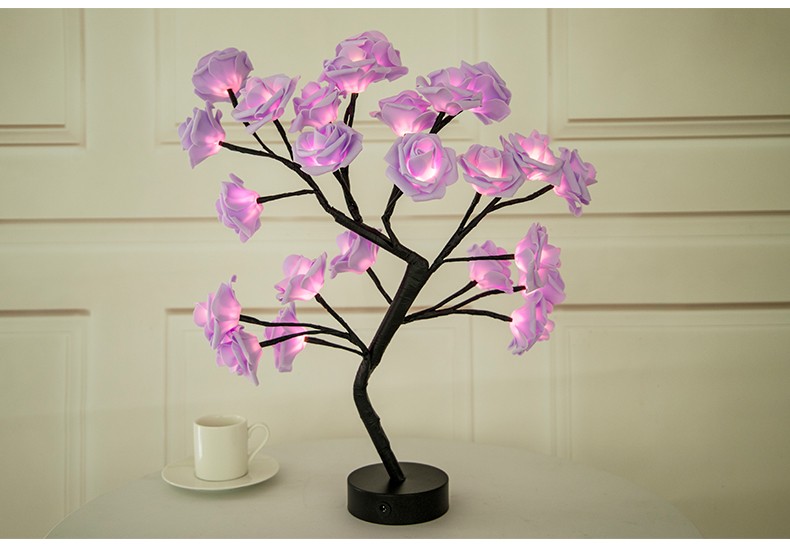 💕Forever Rose Tree Lamp - Light up Love