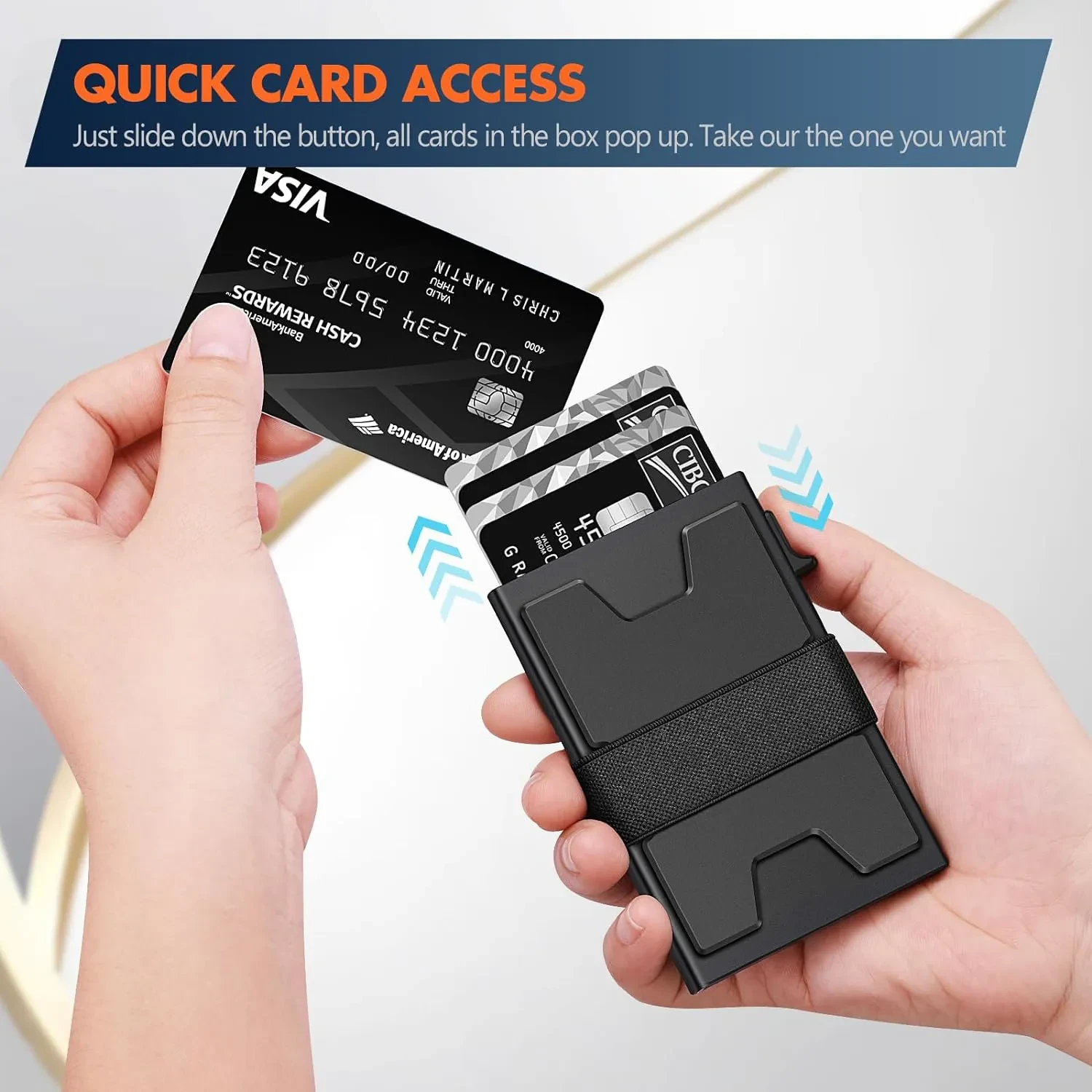 Aluminum Card Wallet RFID