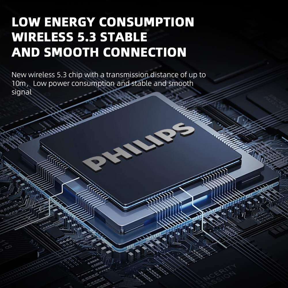 Philips Wireless Speaker Lamp with Low-Alarm, Type-C & Bass