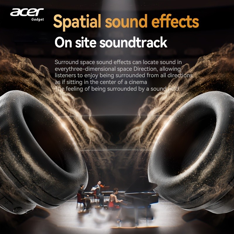 Acer Ohr559 Over-Ear Wireless Headphones