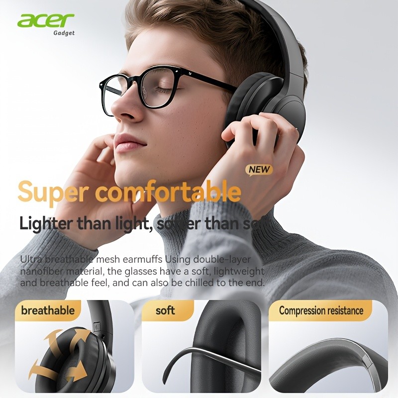 Acer Ohr559 Over-Ear Wireless Headphones