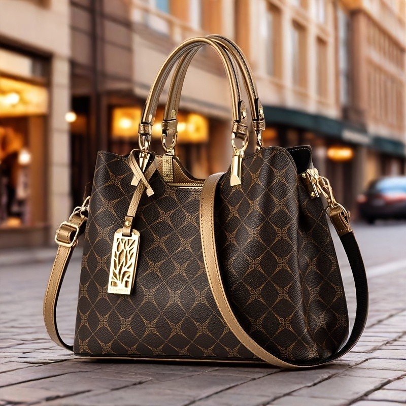 Women’s High-Quality Top-Grain Genuine Leather Handbag