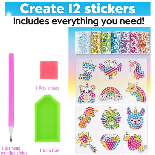 Kids DIY Diamond Painting Stickers