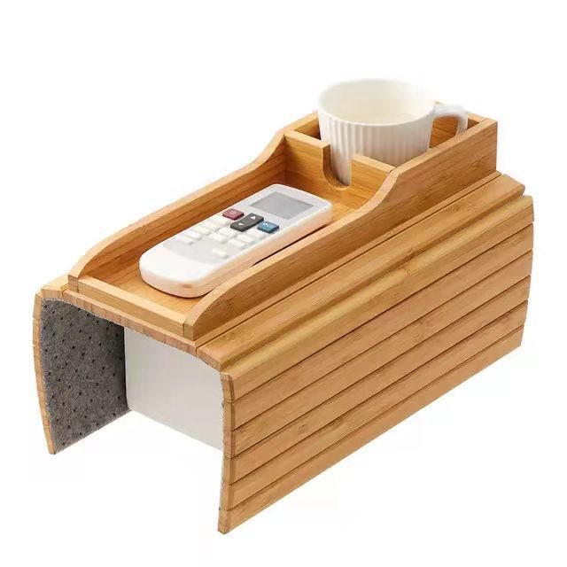 Bamboo Couch Cup Holder