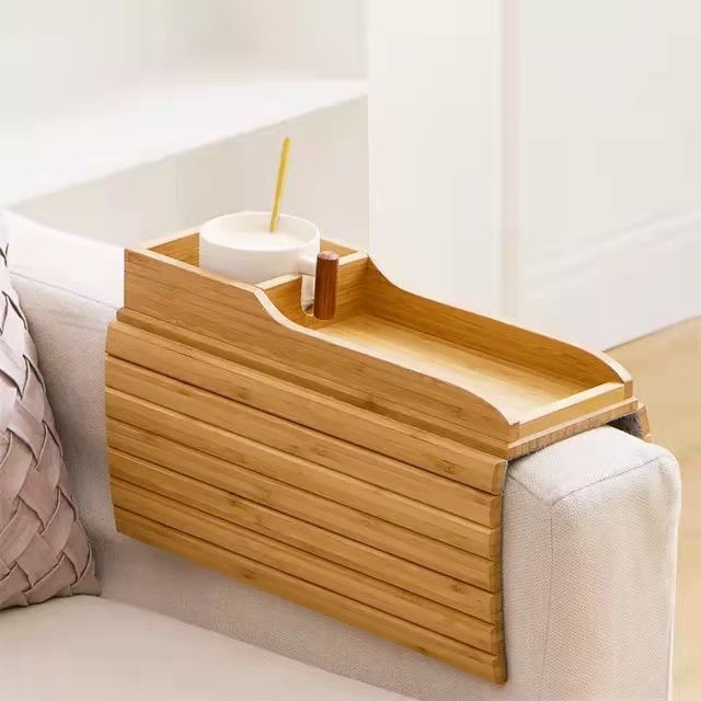 Bamboo Couch Cup Holder