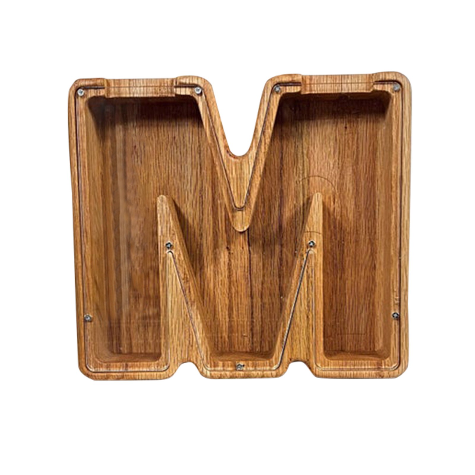 Wooden Letter Piggy bank