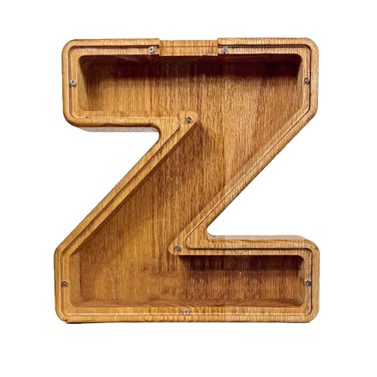 Wooden Letter Piggy bank