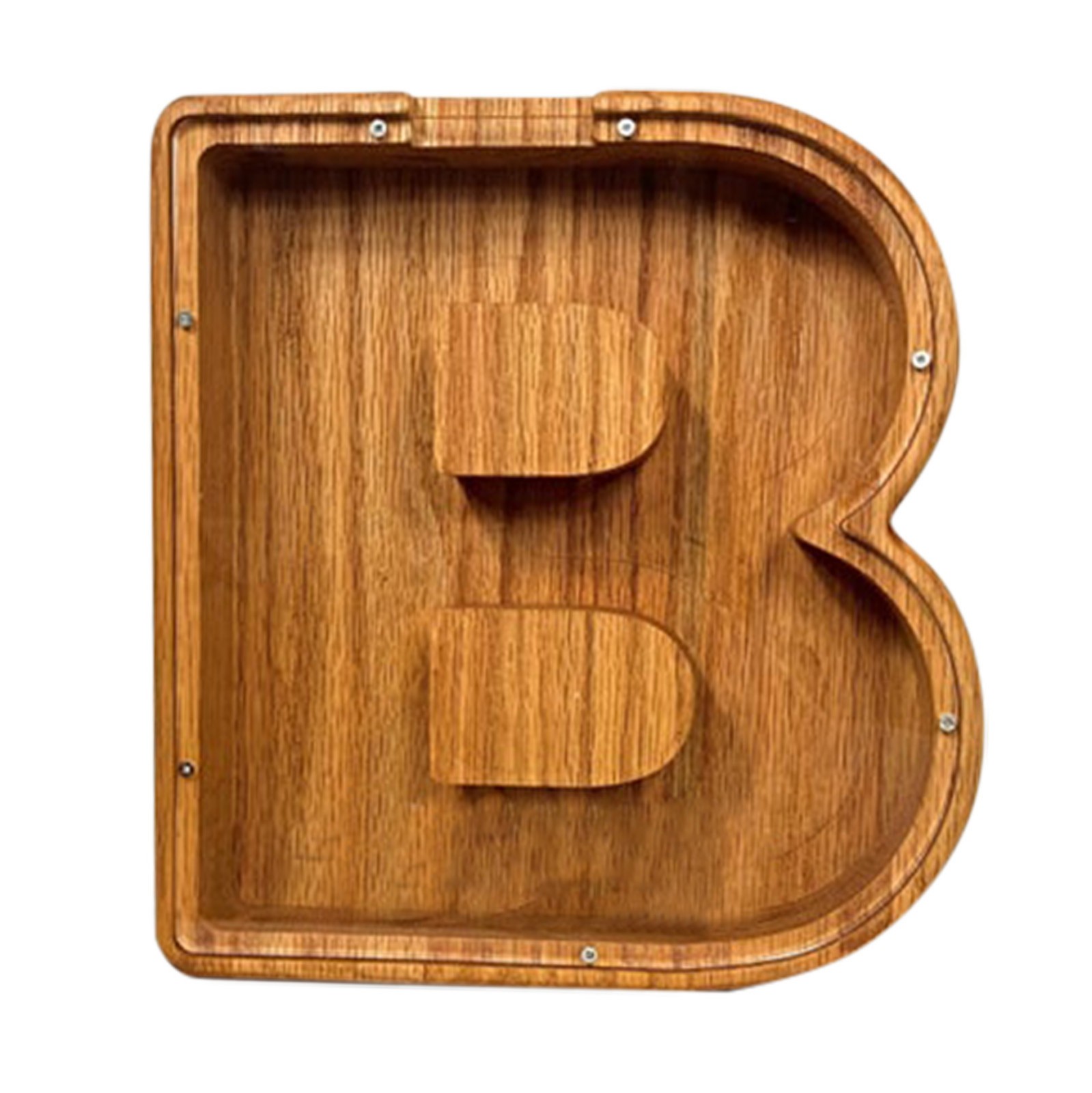 Wooden Letter Piggy bank