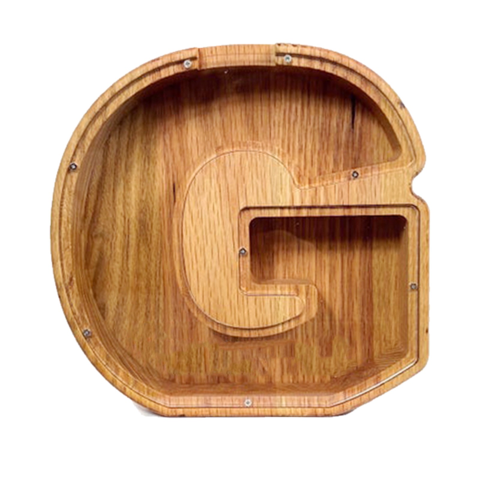 Wooden Letter Piggy bank