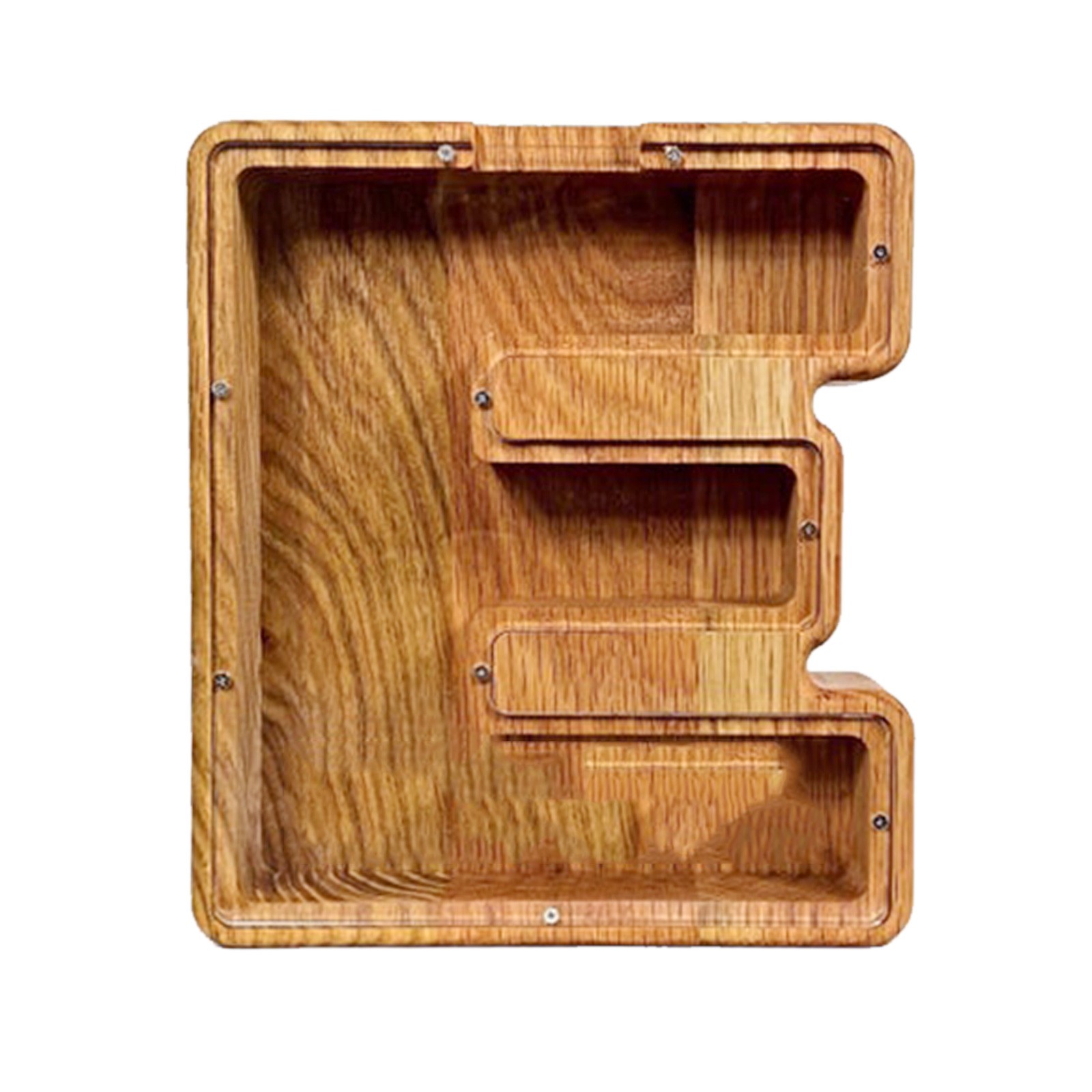 Wooden Letter Piggy bank