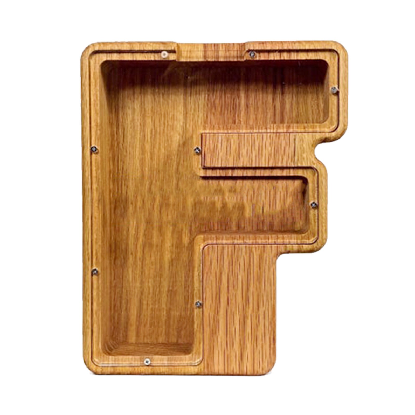 Wooden Letter Piggy bank