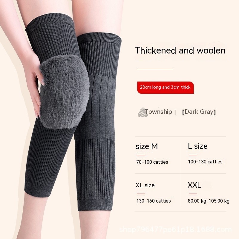 Cozy Plush Knee Warmers