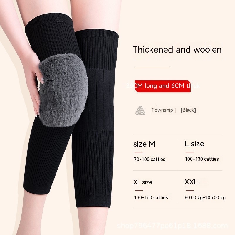 Cozy Plush Knee Warmers