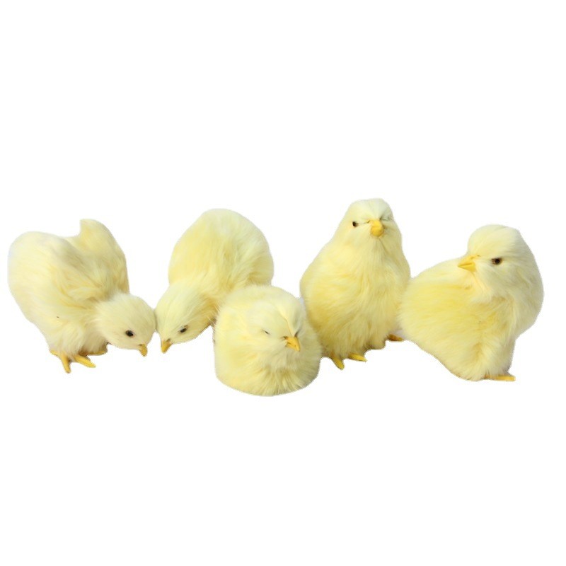 Realistic Plush Little Chick