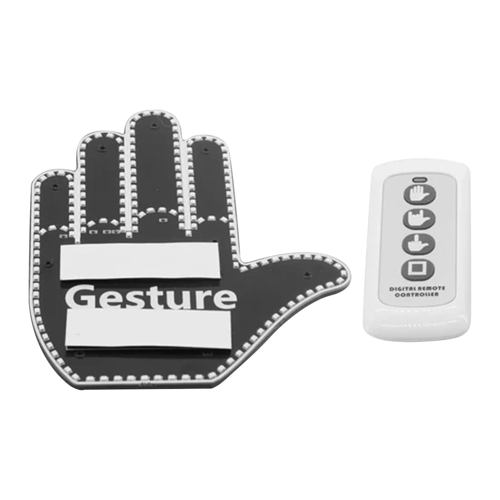 Funny Car Finger Light with Remote