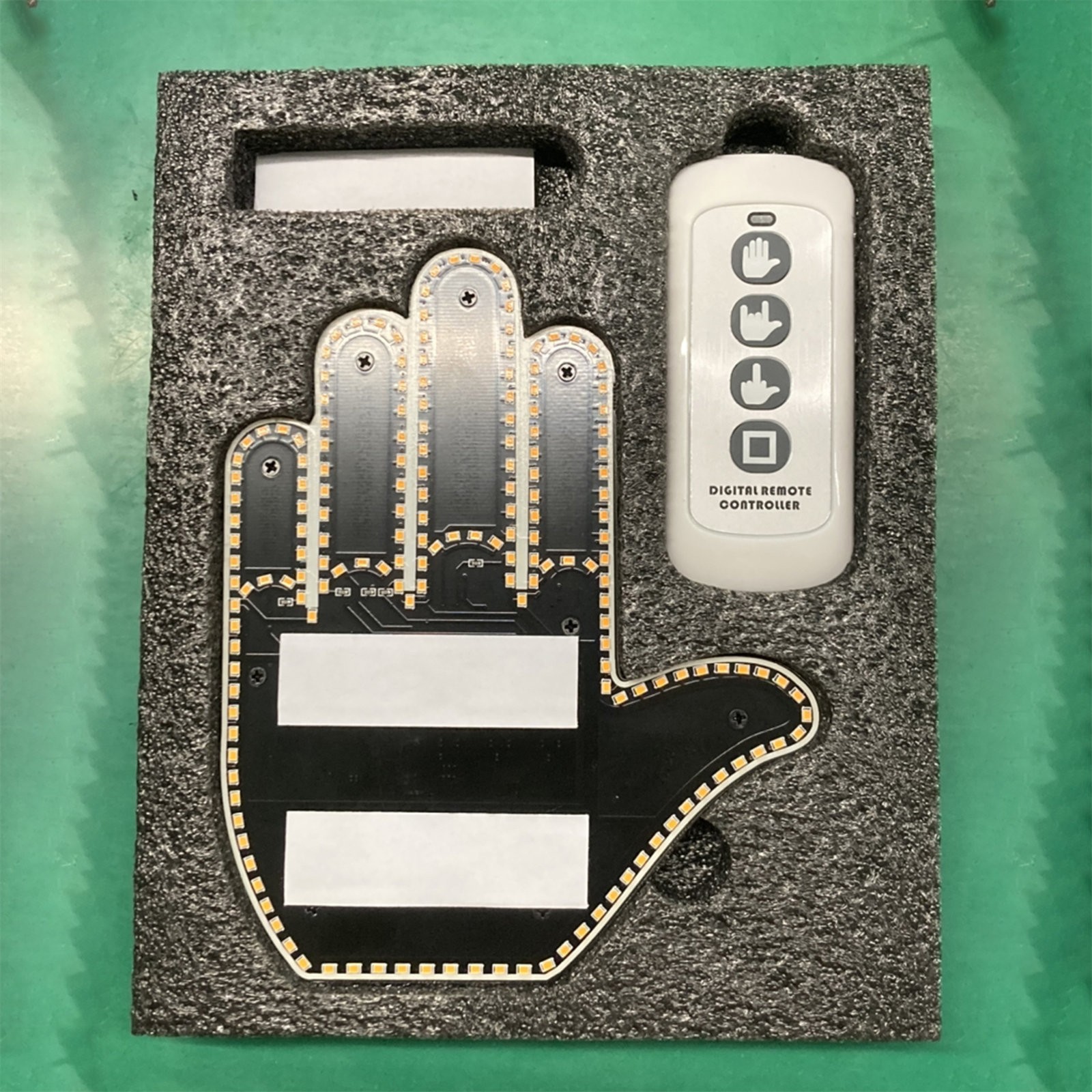 Funny Car Finger Light with Remote