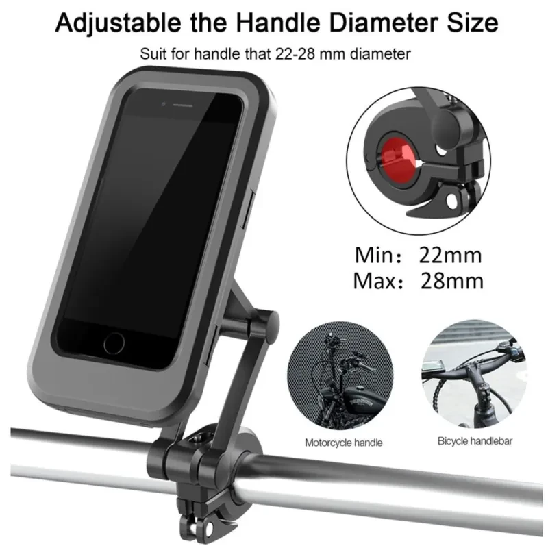 Waterproof Bicycle & Motorcycle Phone Holder