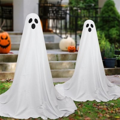 Light-Up Spooky Standing Ghosts with LED Light