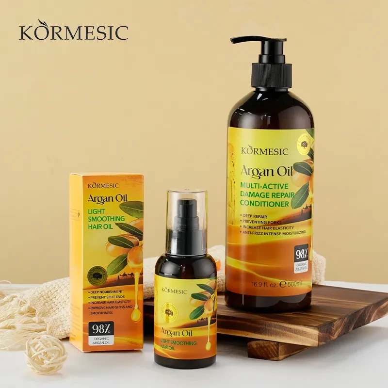 KORMESIC Moroccan Argan Oil Lightweight Smooth Hair Oil 110ml