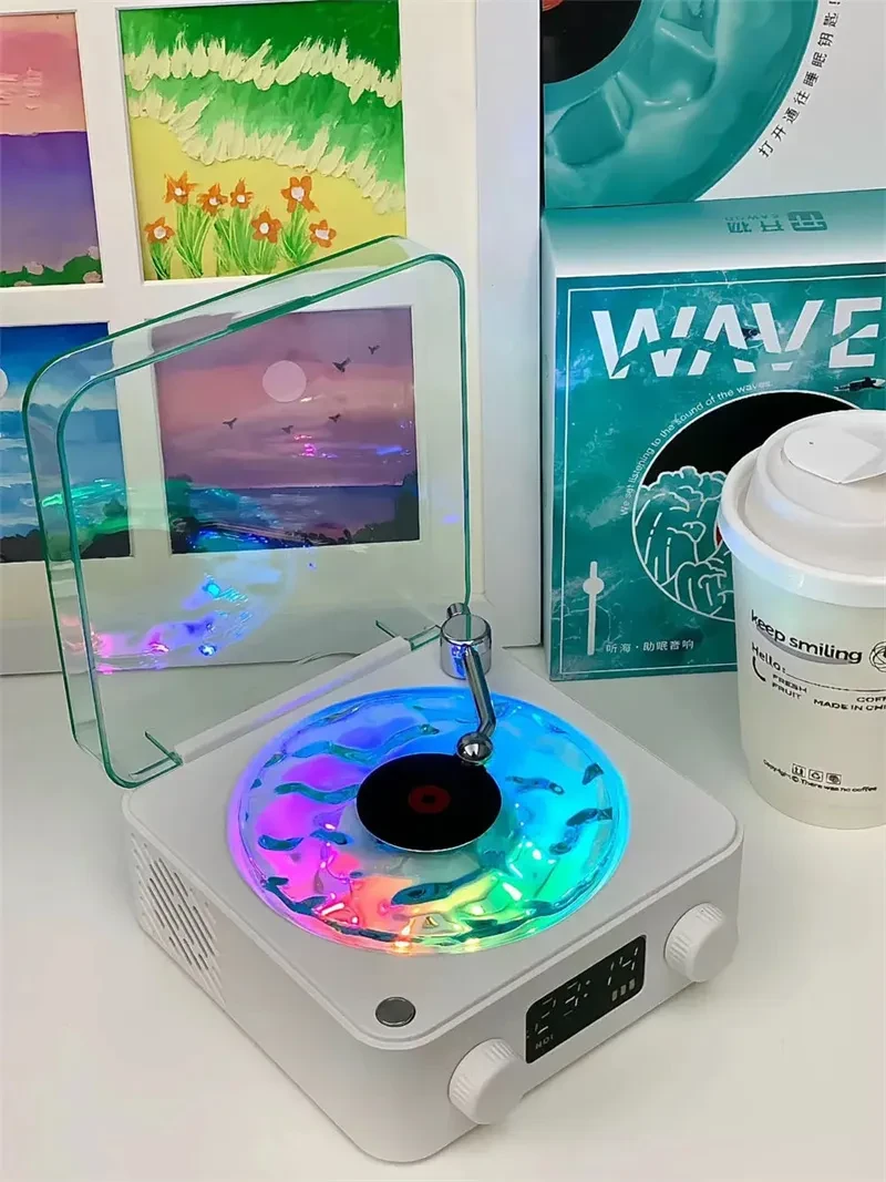 Waves Vinyl Bluetooth Speaker