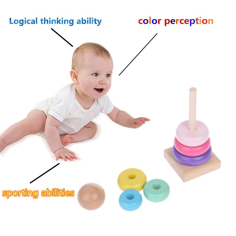 Rainbow Stacking Toys
