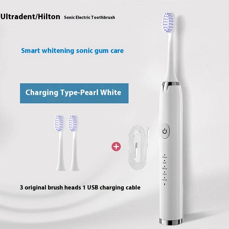 Rechargeable Ultrasonic Electric Toothbrush