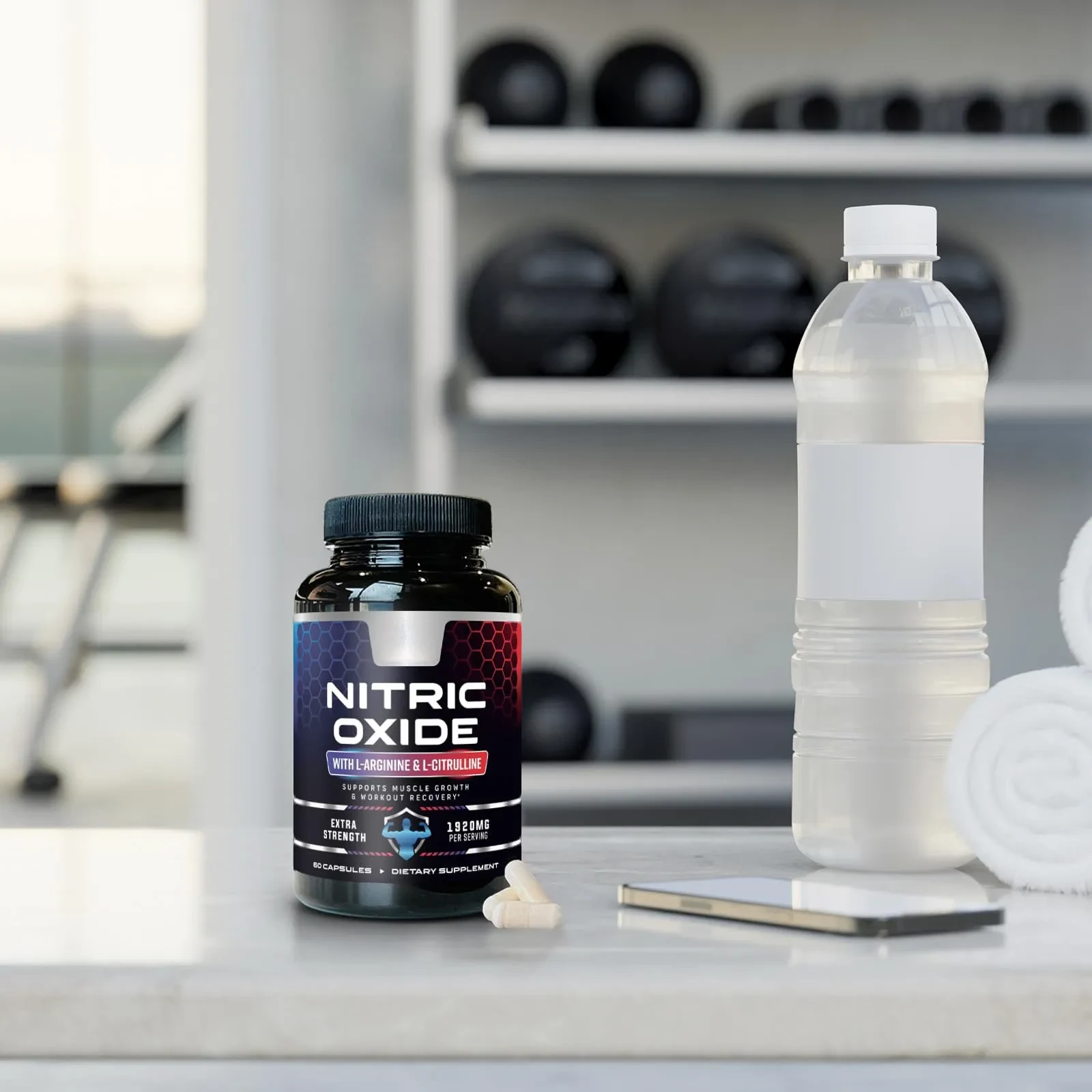 Nitric Oxide Capsules with L-Arginine & L-Citrulline