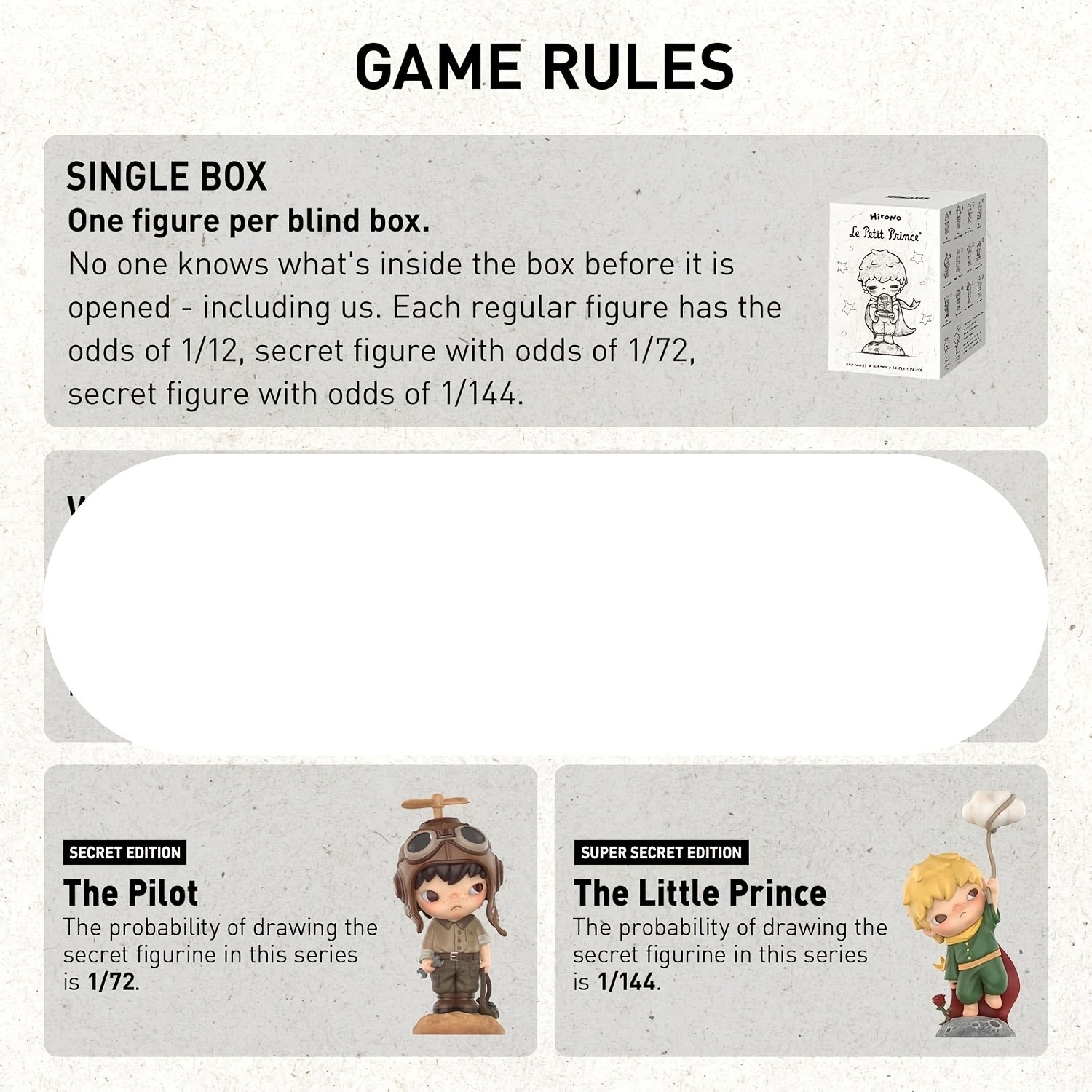 POPMART Hirono × Le Petit Prince Series Figures