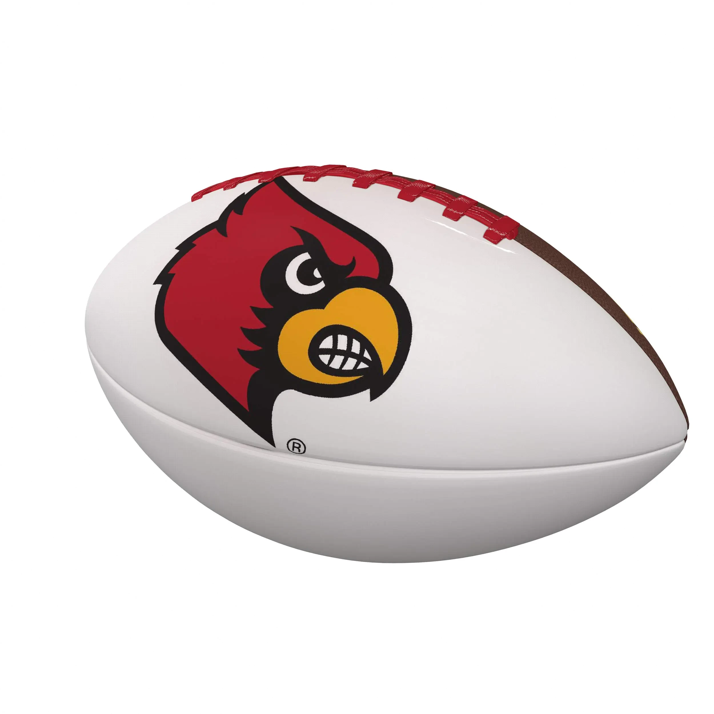 Logo Brands NCAA Louisville Cardinals Official-Size Autograph Football Team Color
