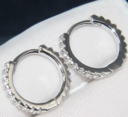 Stylish Minimalist Pure Silver Earrings from Top Brands