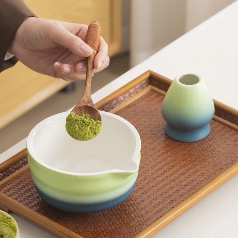 Ceramic Gradient Stand Tea