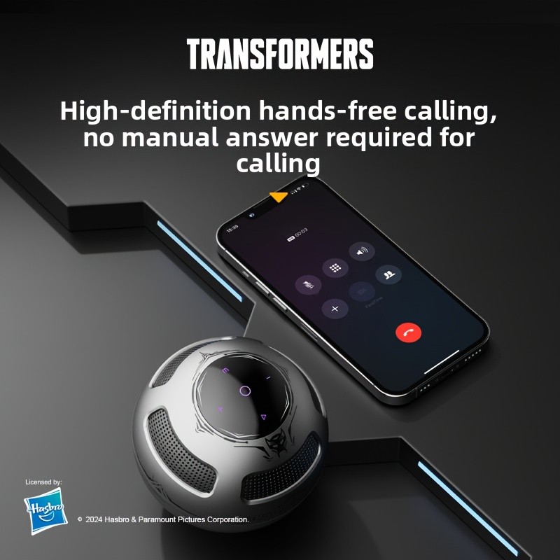 TRANSFORMERS Portable Wireless Speaker in the Shape of a Transformer