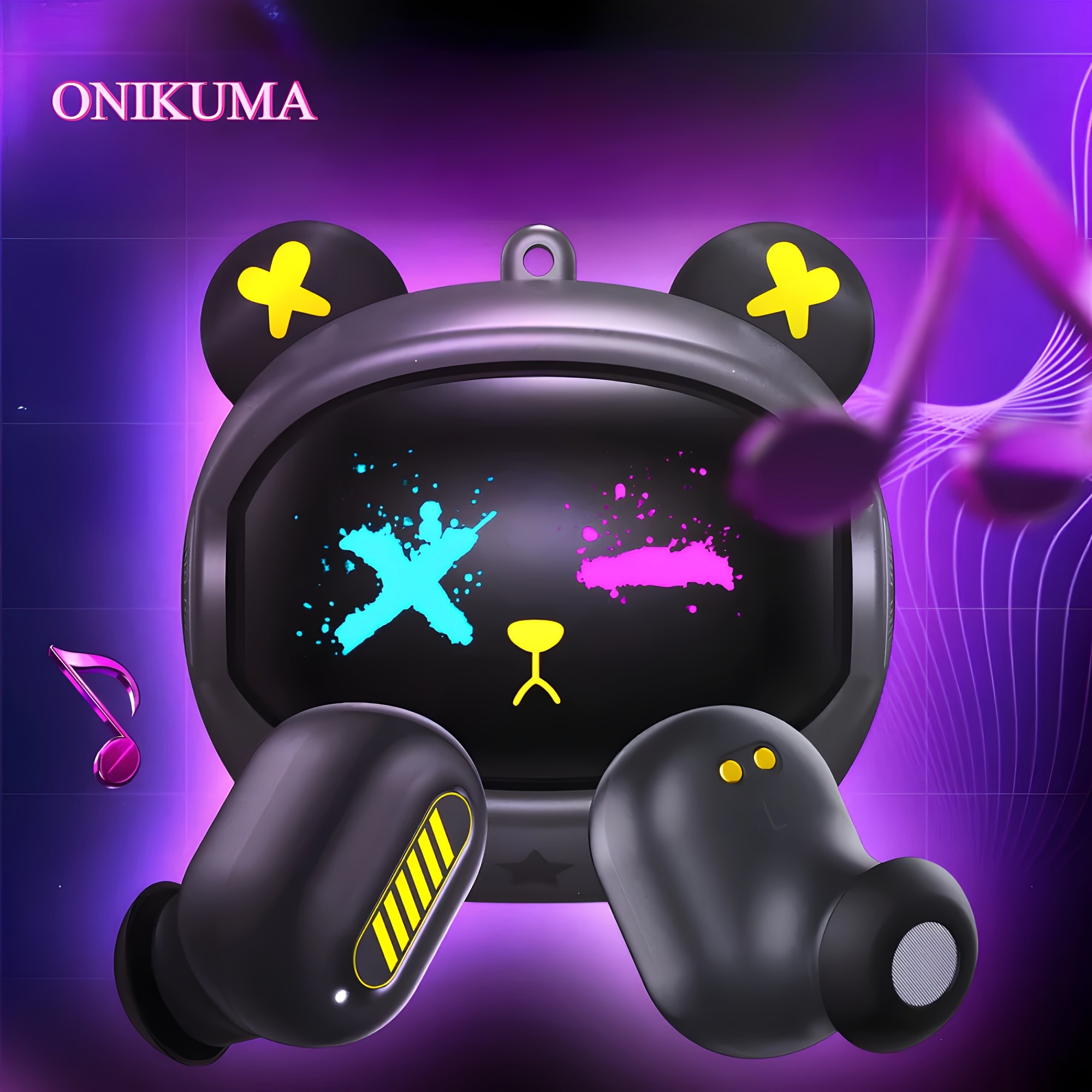 ONIKUMA T20 Wireless In-Ear Music Gaming Headphones