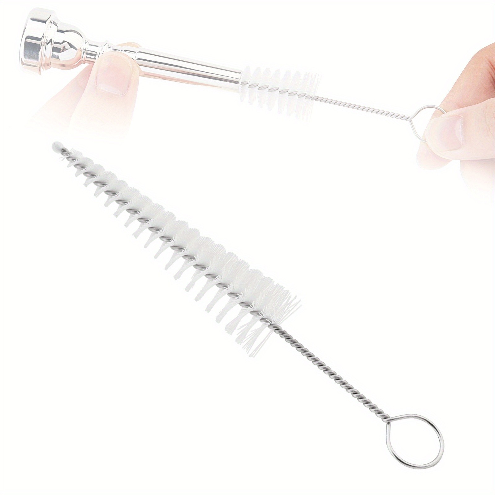 Set of 3 Silver-Plated Brass Trumpet Mouthpieces (Models 7C/5C/3C)