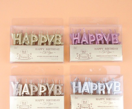 Birthday Cake Candle Decoration