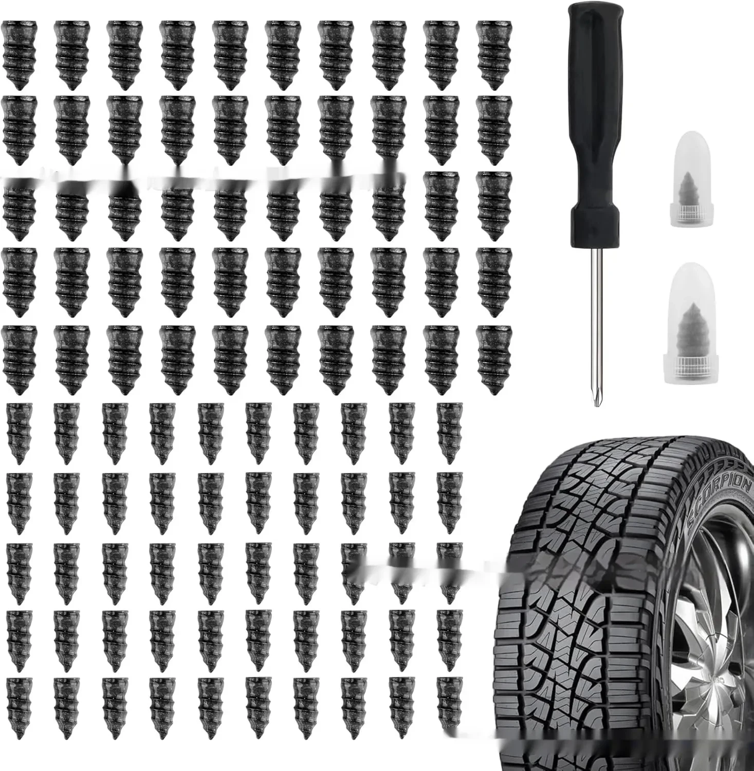 Piece Tire Repair Kit