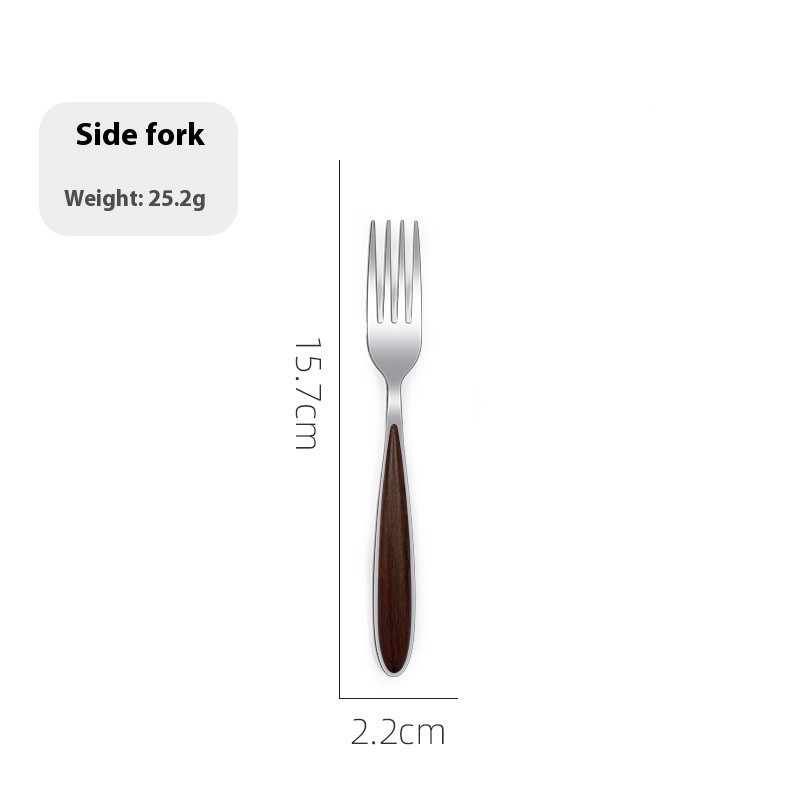 Stainless Steel Western Tableware Steak Knife, Fork And Spoon Suit