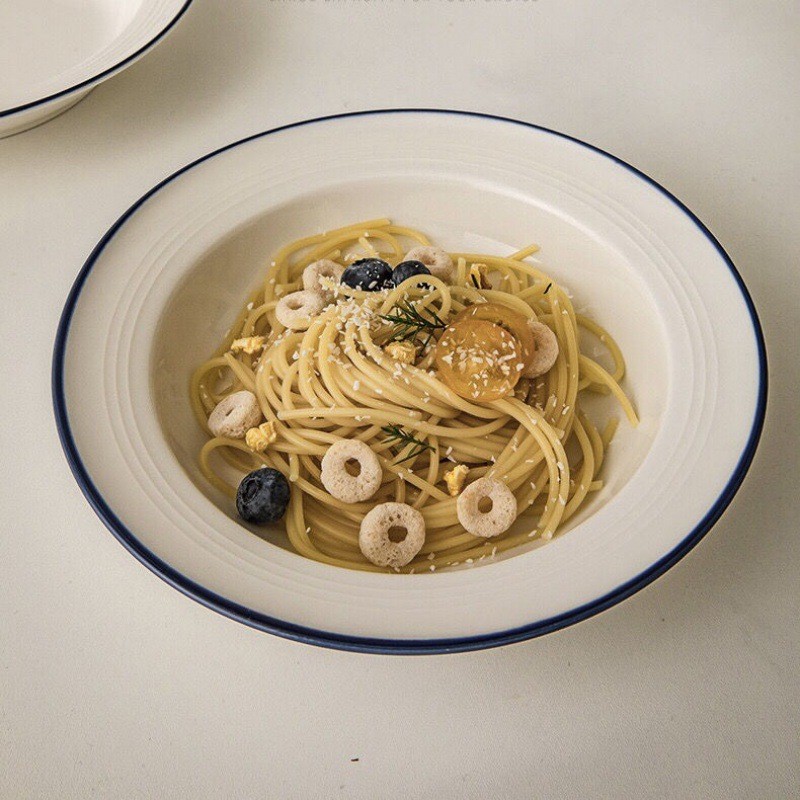 Hat Bowl Ceramic Pasta Salad Dish