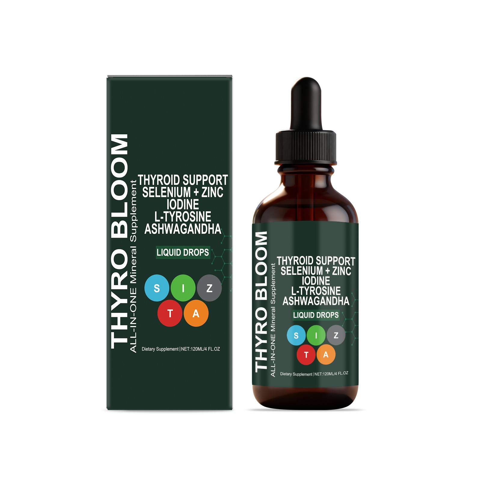 Thyro Bloom – Thyroid Support Liquid Drops