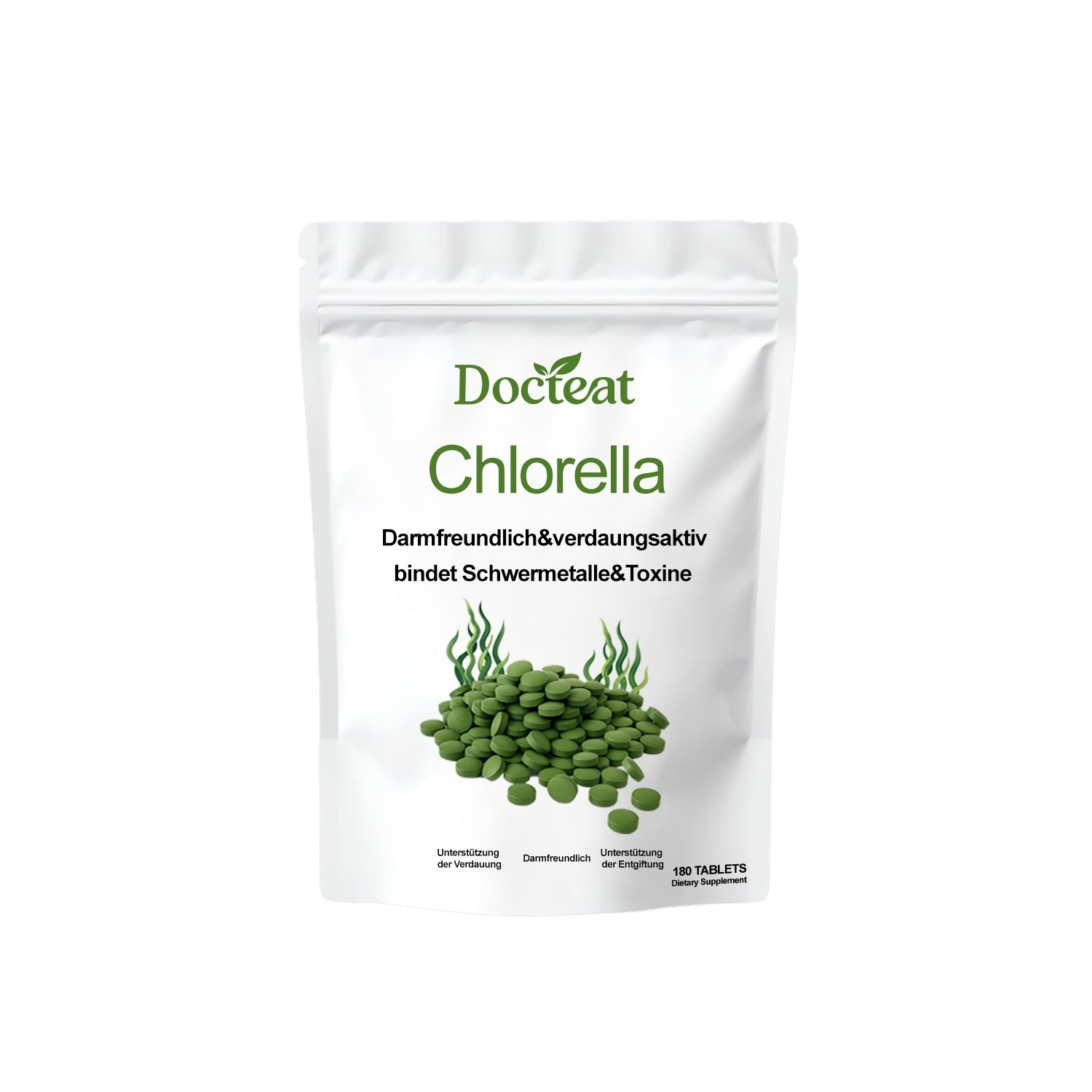 Docteat Chlorella – Detox and Digestive Support with Nature’s Green Superfood