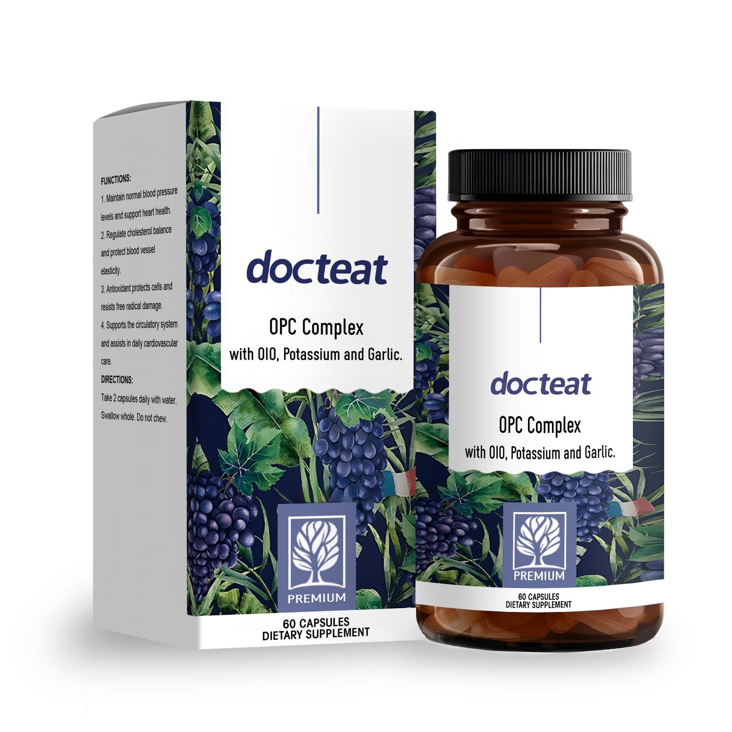 Docteat OPC Complex – Support Heart Health and Circulation Naturally