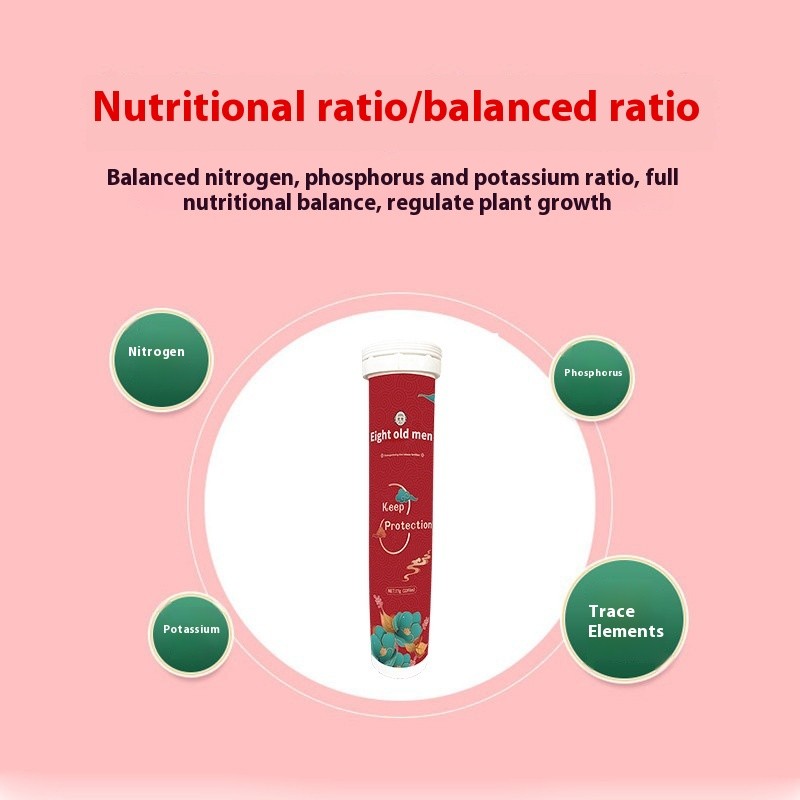 Slow-Release Tablet Organic Fertilizer