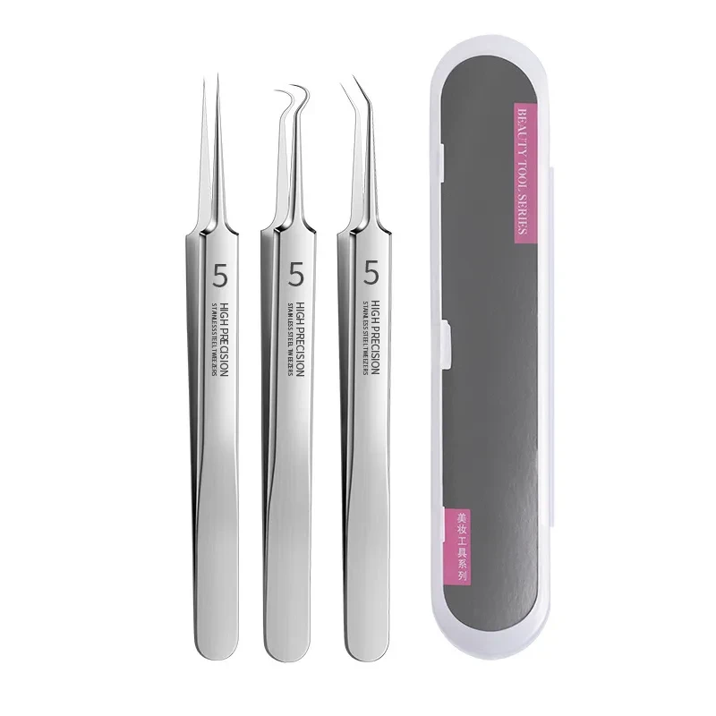 Ultra-Fine Professional Facial Blackhead Remover Tweezers