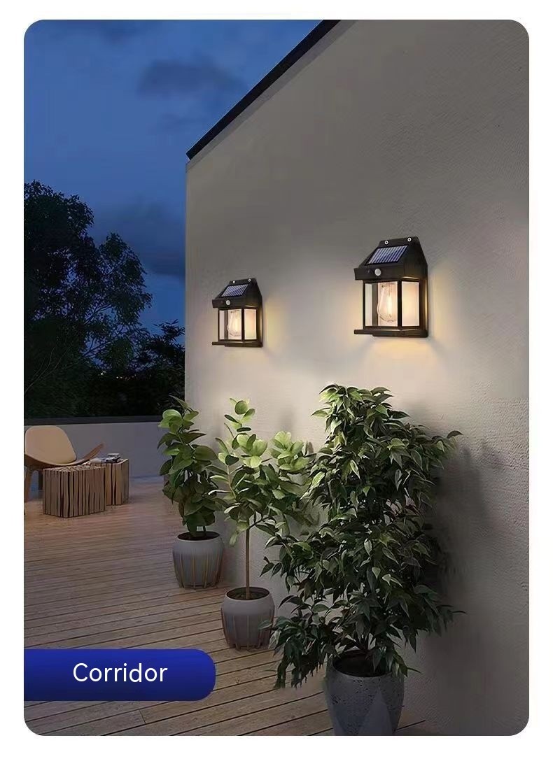 Outdoor Solar Wall Lamp