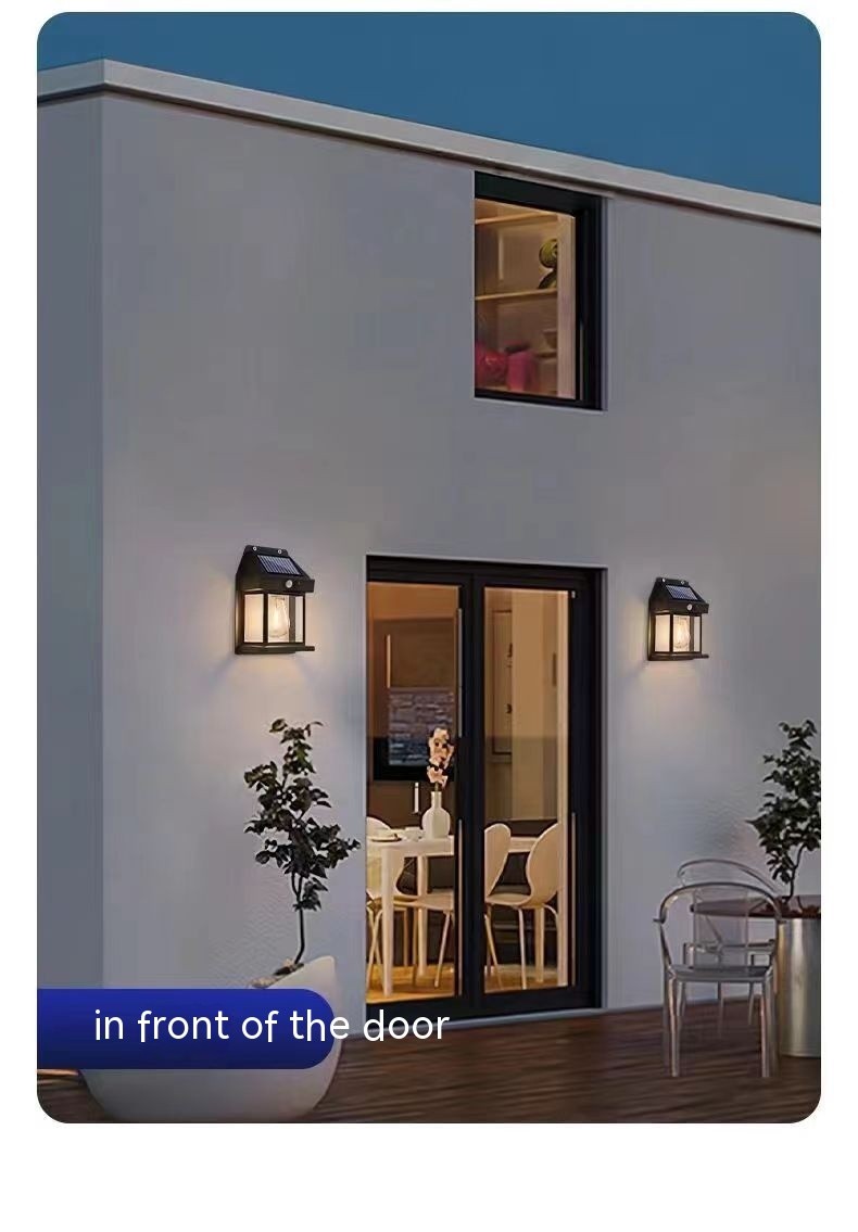 Outdoor Solar Wall Lamp