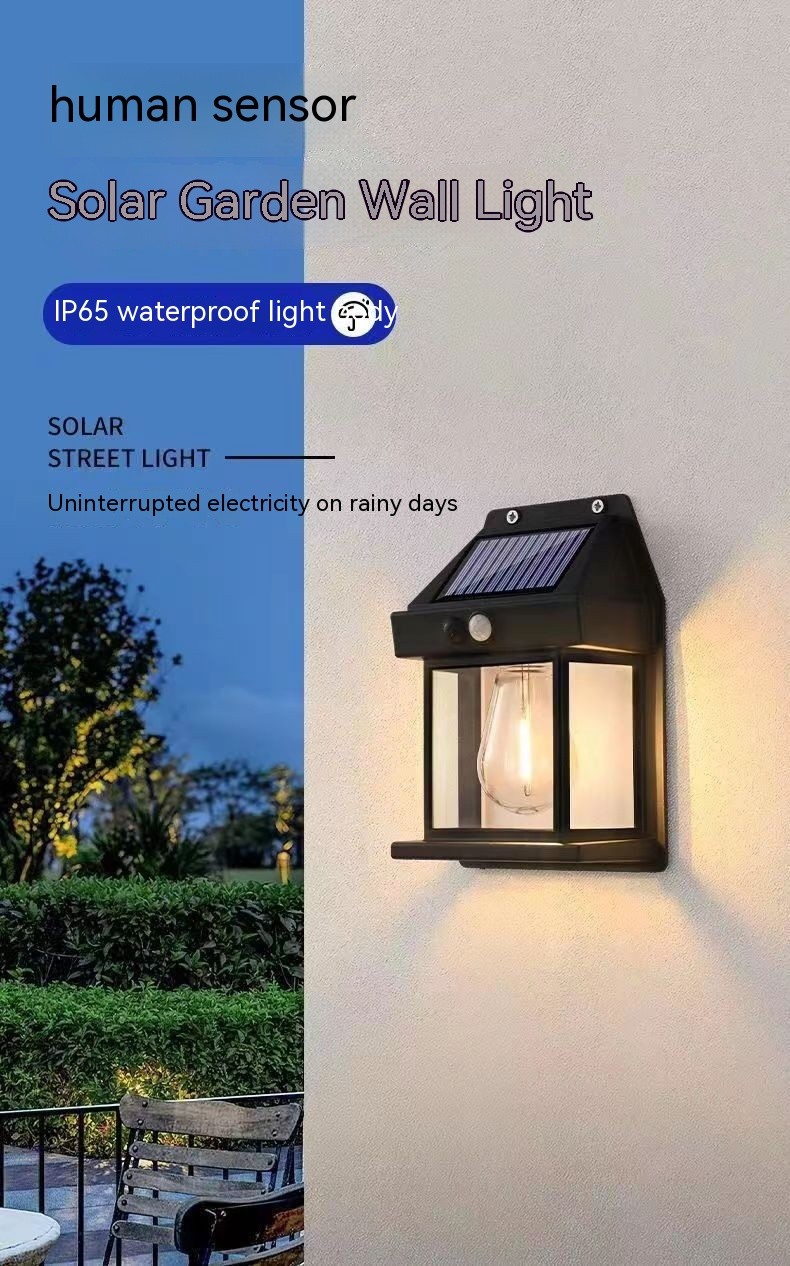 Outdoor Solar Wall Lamp